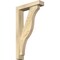 Ekena Millwork Funston Block Rough Sawn Bracket w/ Offset Brace, Douglas Fir, 4"W x 16"D x 28"H BKT0402X16X28FST05RDF - alternate 1